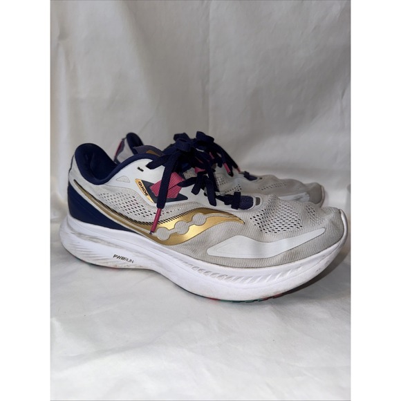 Saucony Guide 15 Women's Size 10 Low Top Athletic Shoes S10684-40 US White Gold - Picture 2 of 7